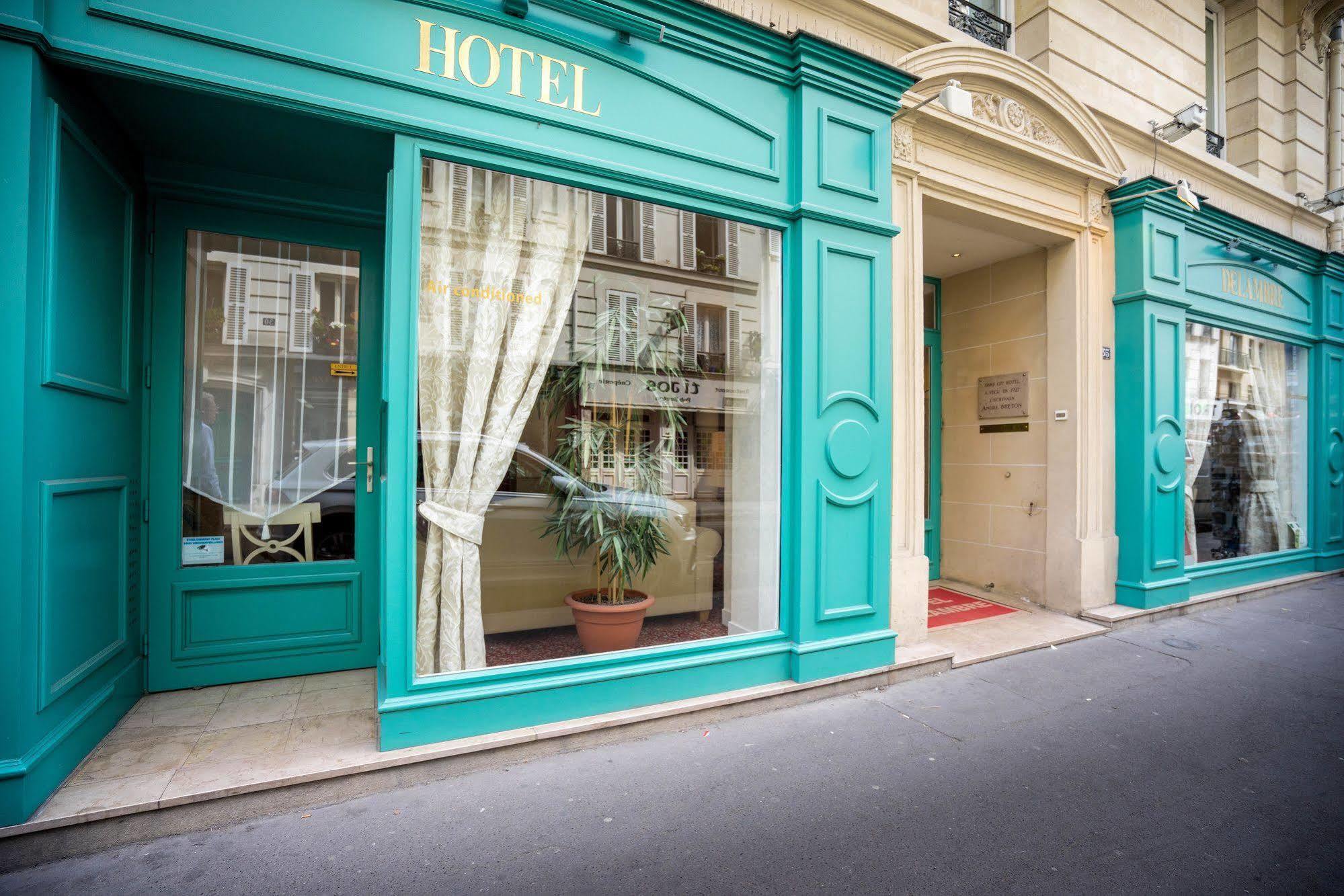 Hotel Delambre Paris Eksteriør billede